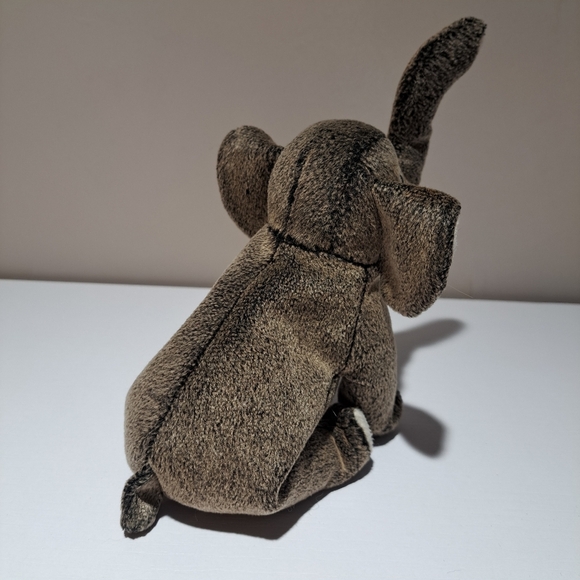 Ty beanie baby trumpet the elephant no heart tag - Picture 5 of 10